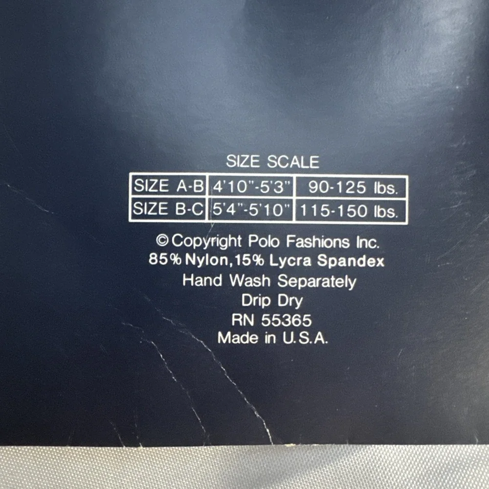 Vintage Ralph Lauren Sheer Lt. Taupe Pantyhose Size B-C New in Package Lot Of 2